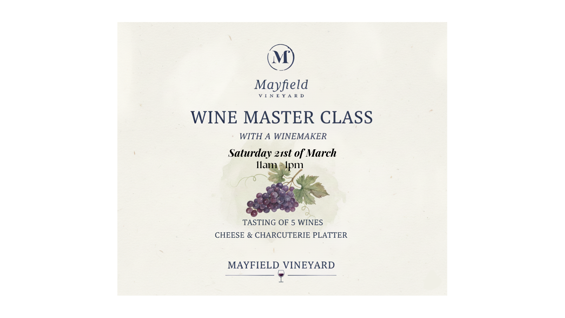 Wine master Class