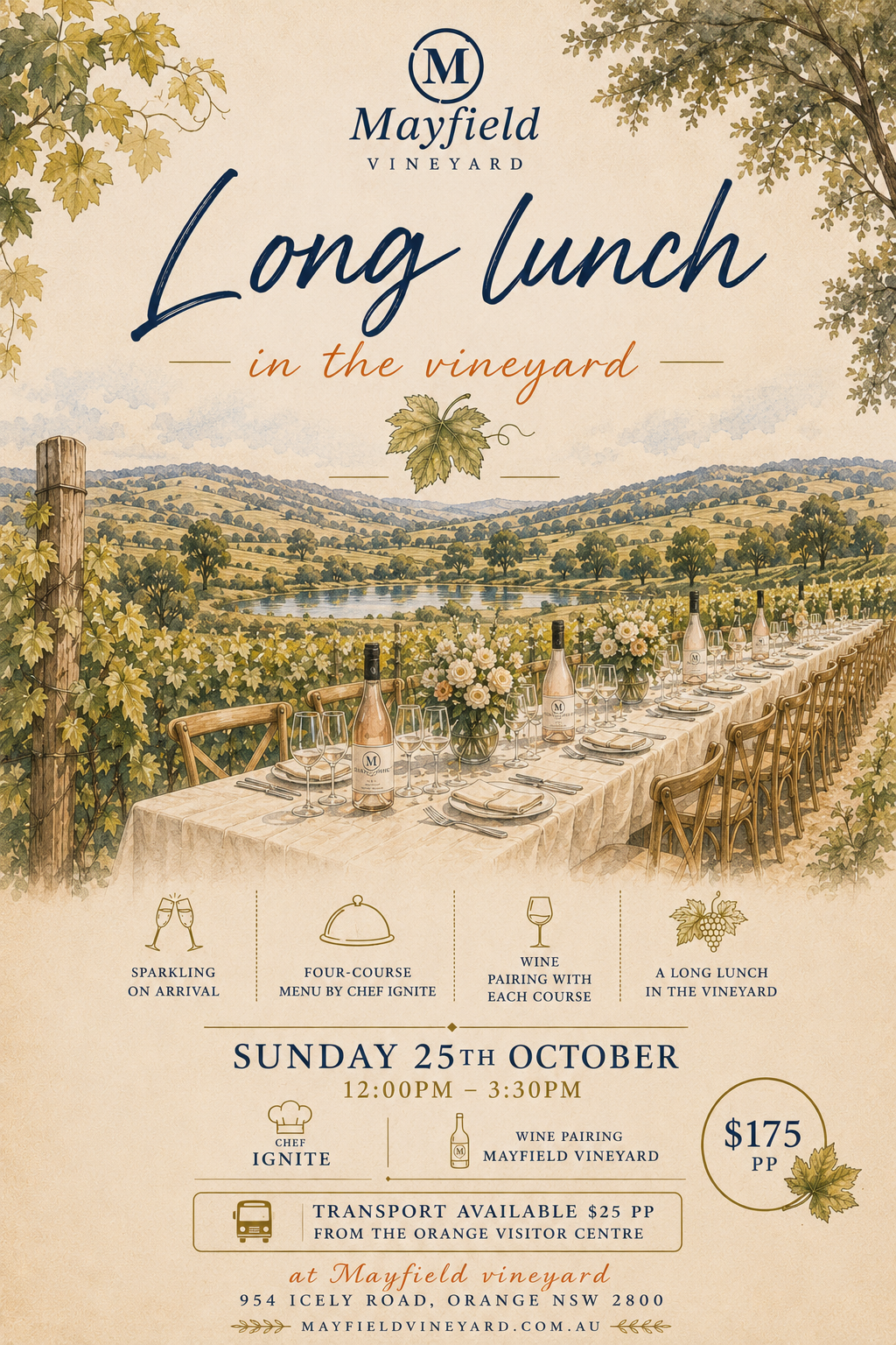 Long Lunch in the Vineyard